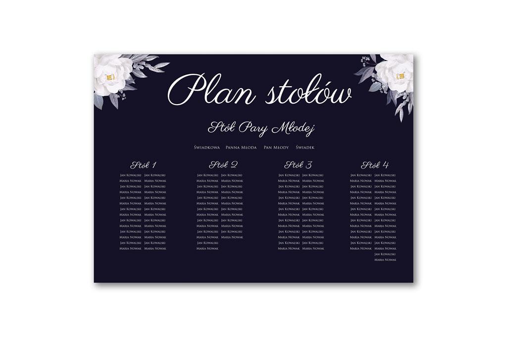 Plan stołów Dark&White