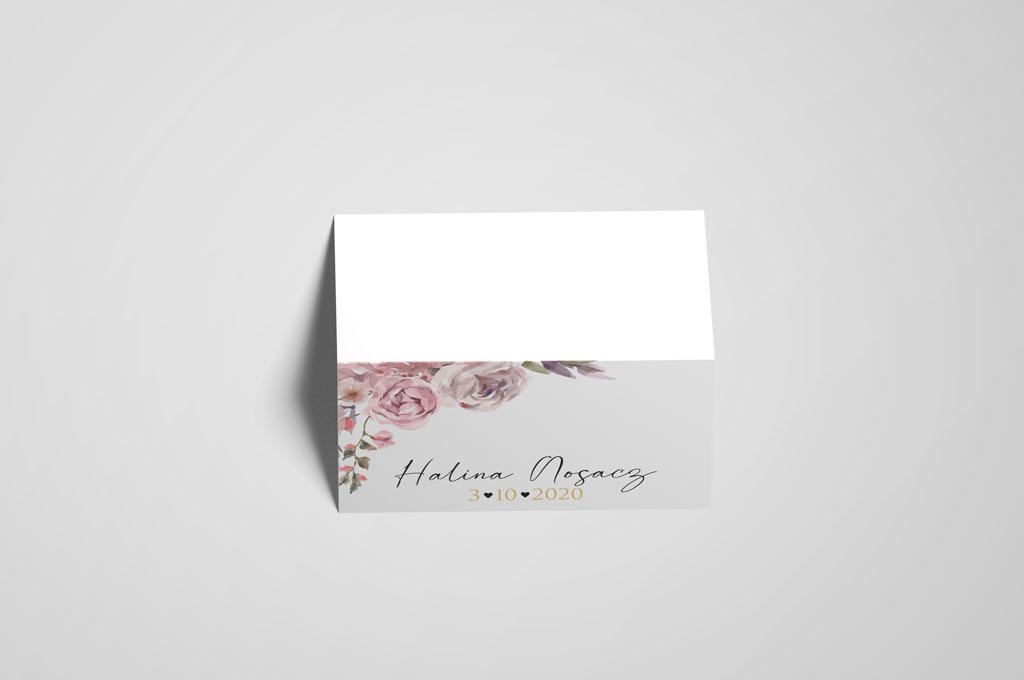 Winietka różowe kwiaty