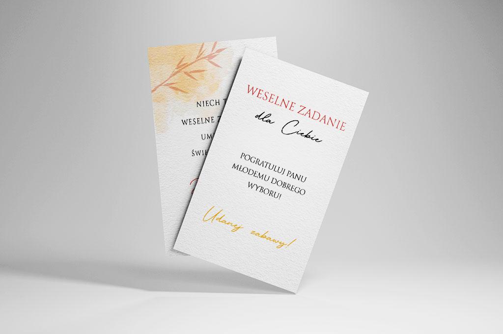 Zadania weselne dla gości