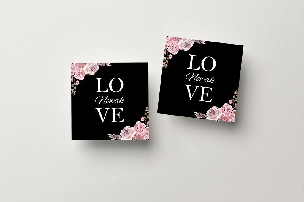 Zawieszka do prezentu Rose